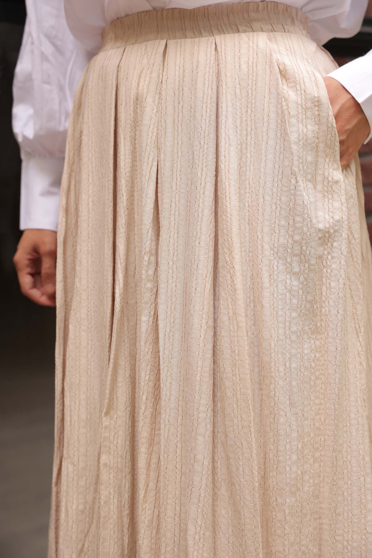 Beli Lastikli  Klasik  Etek