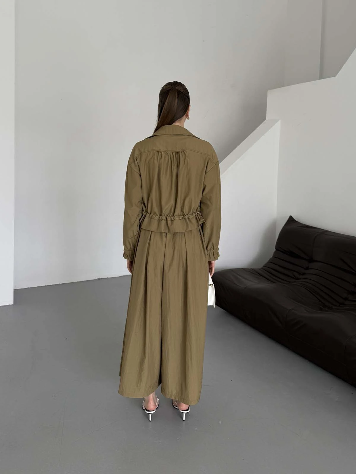 Kuşaklı Pantolon Etek