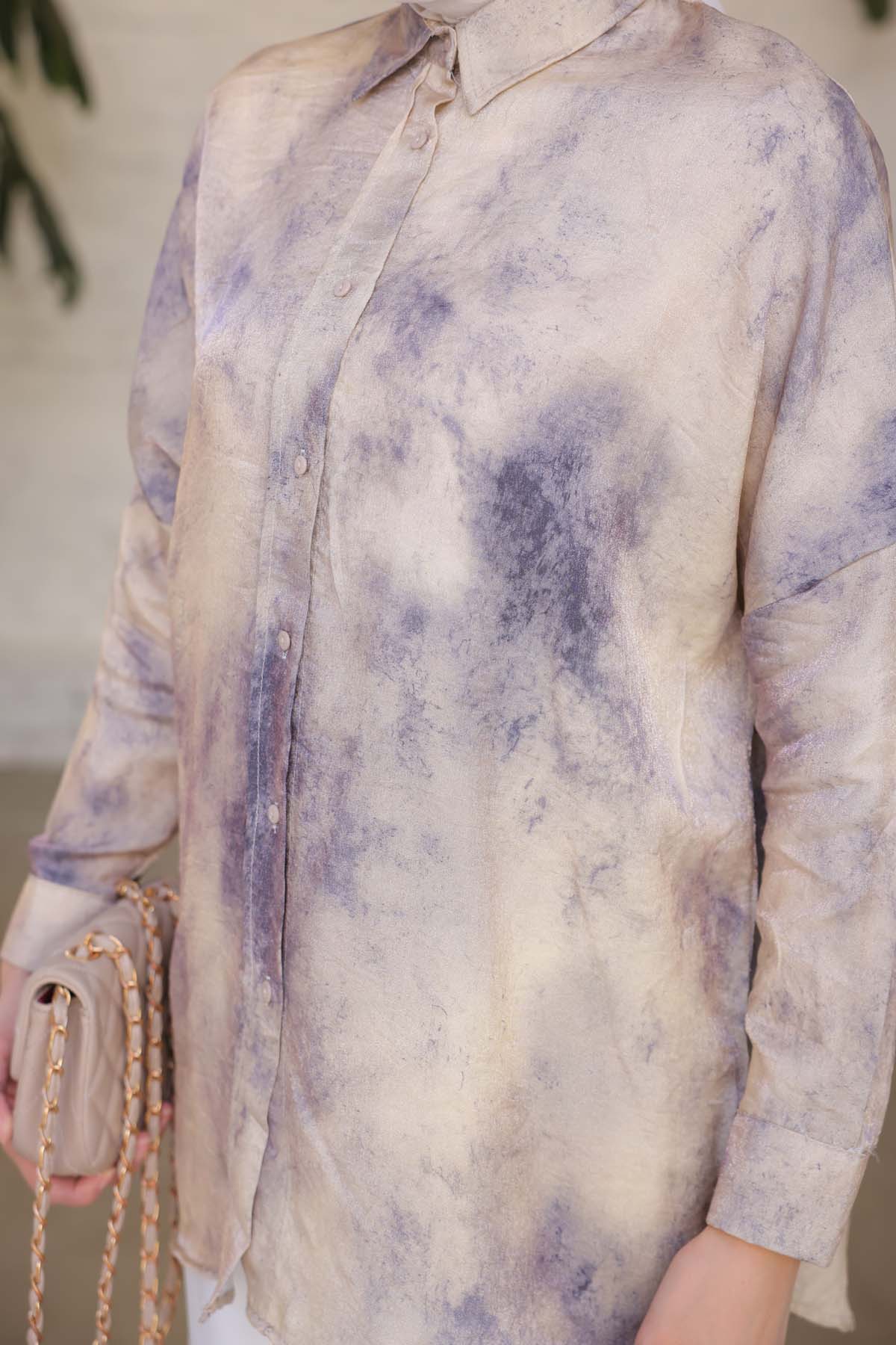 Batik Desenli  Gömlek