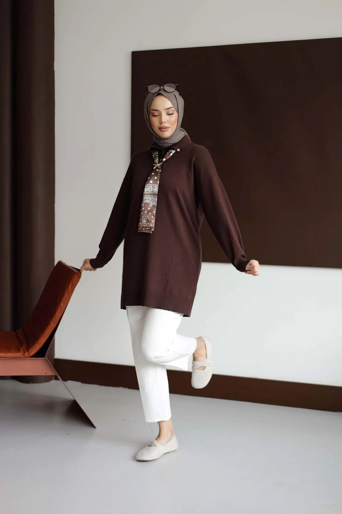 Korsman Flarlı Tunik