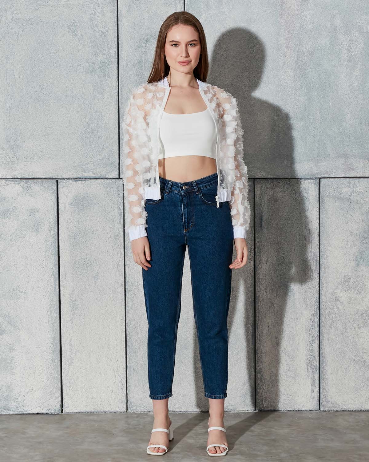 Kesmeli Organze Gömlek