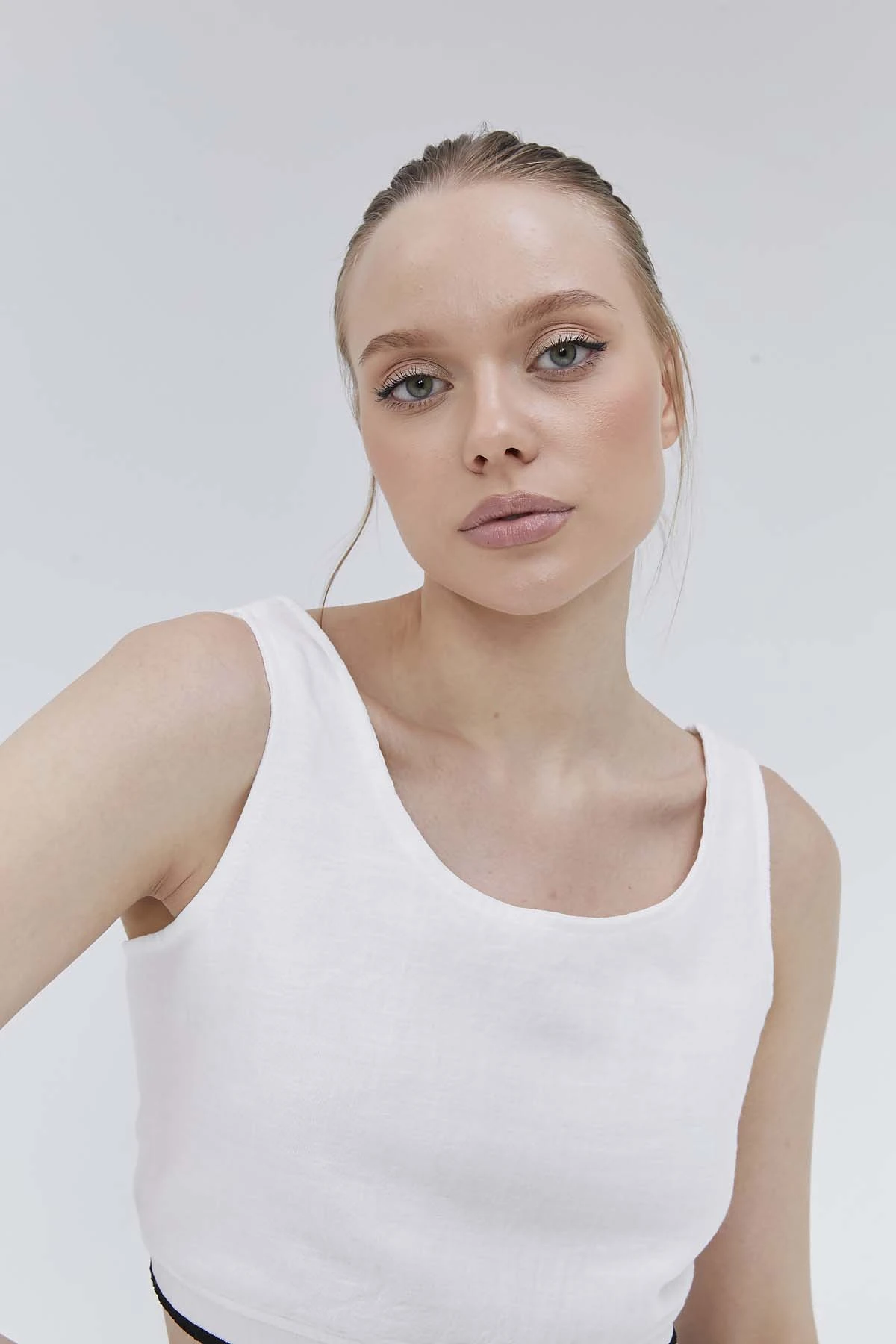 Kısa Crop Bluz Atlet