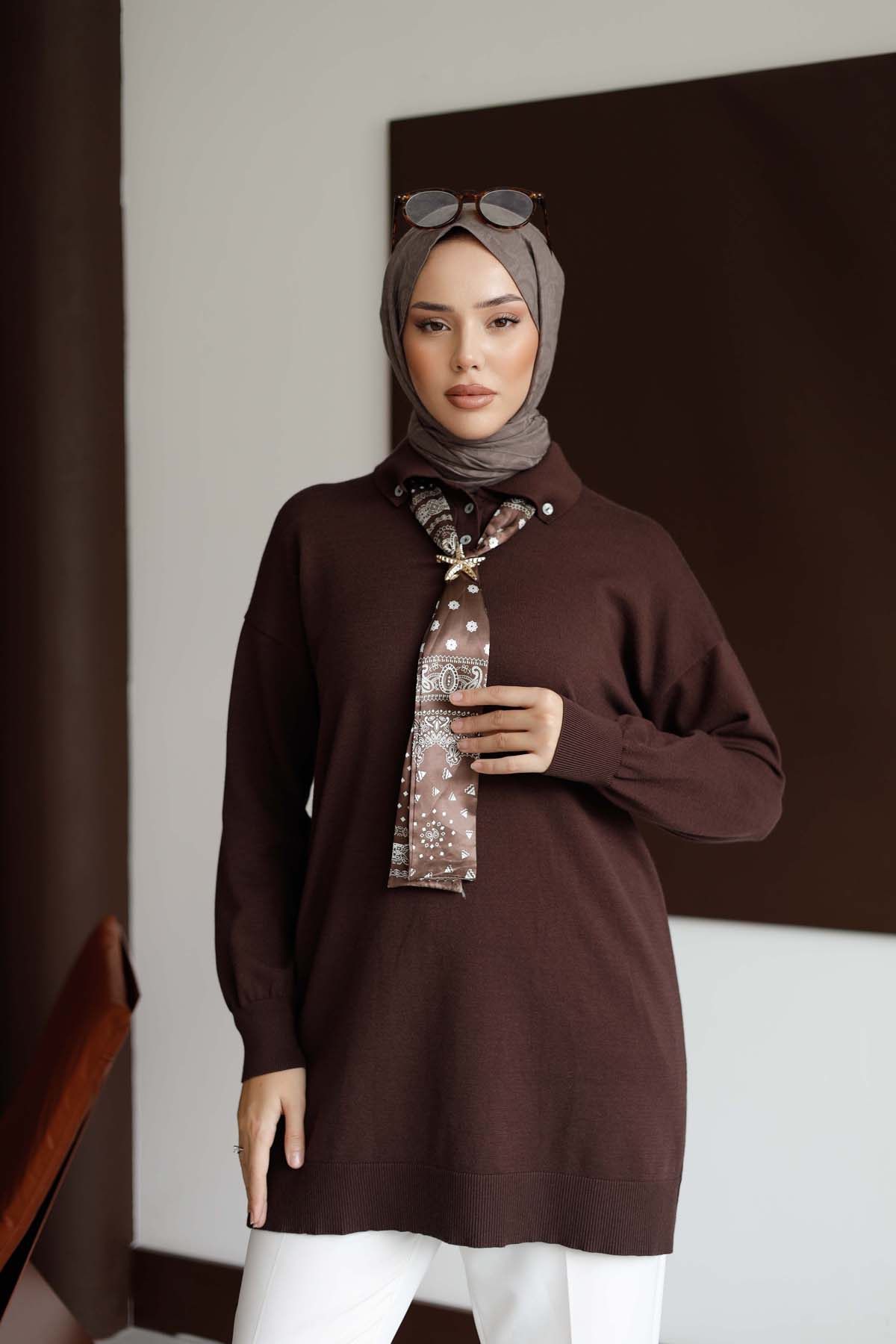 Korsman Flarlı Tunik