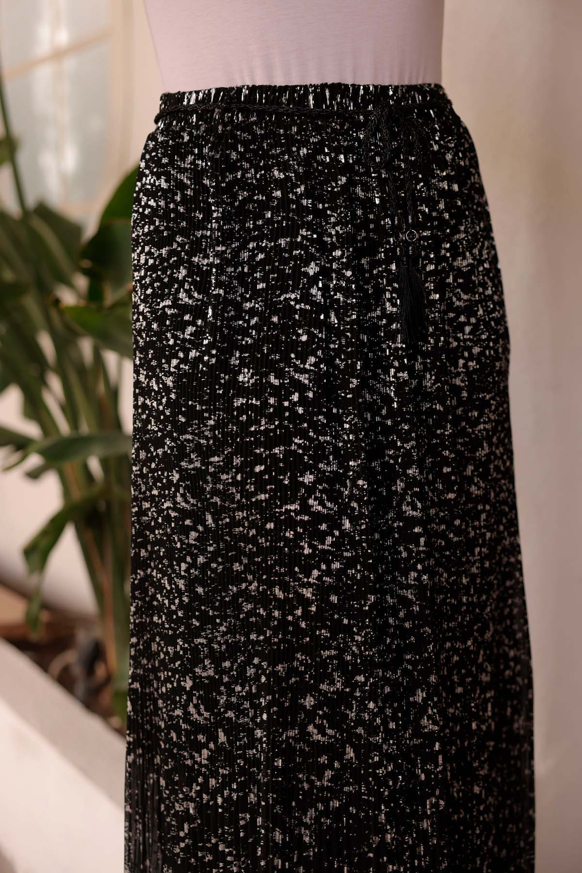 Fırça Desen Varak Etek