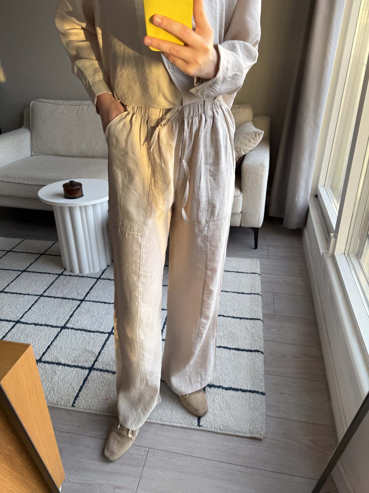 Önü  Kuplu  Cepli  Pantolon