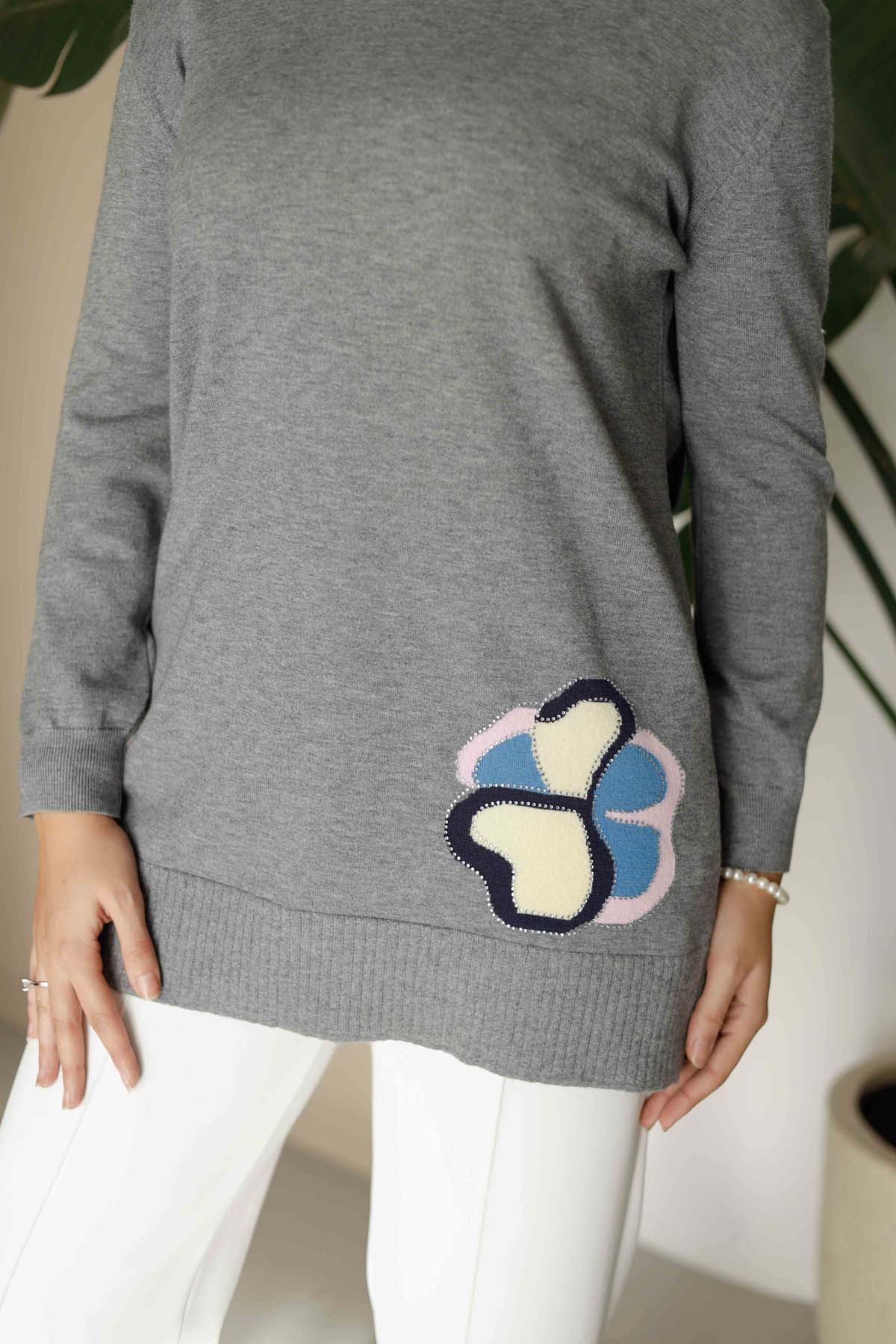 Korspan Nakışlı Tunik