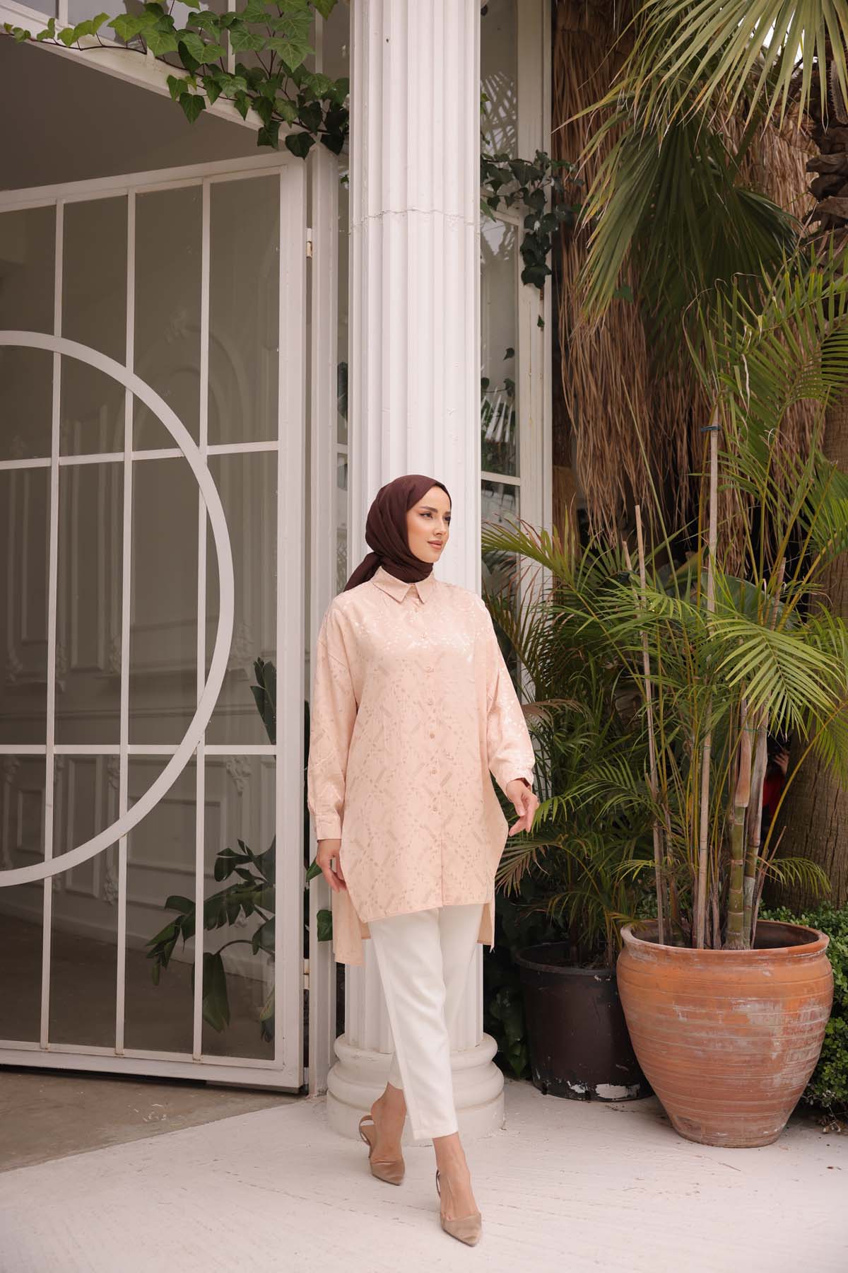 Yarasa  Kollu  Gömlek