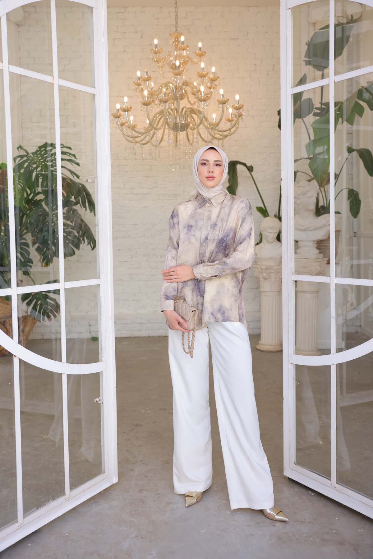 Batik Desenli  Gömlek