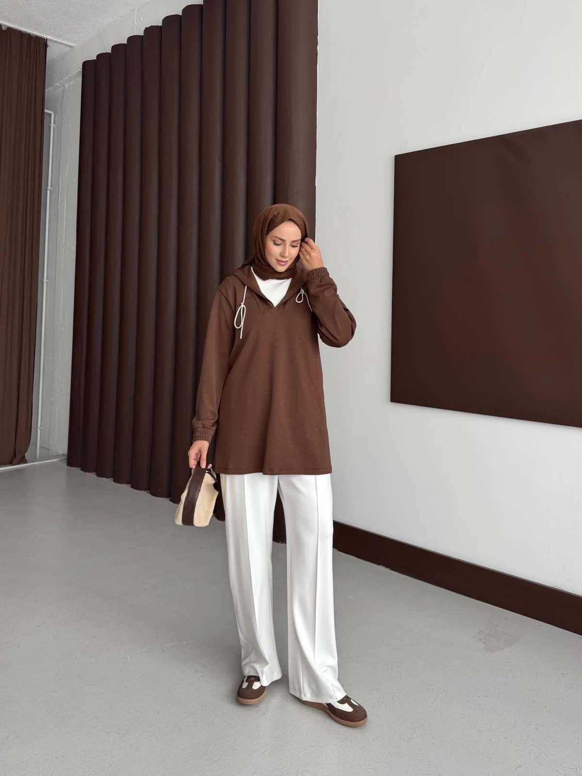 Yumuşak Dokulu Günlük Sweat