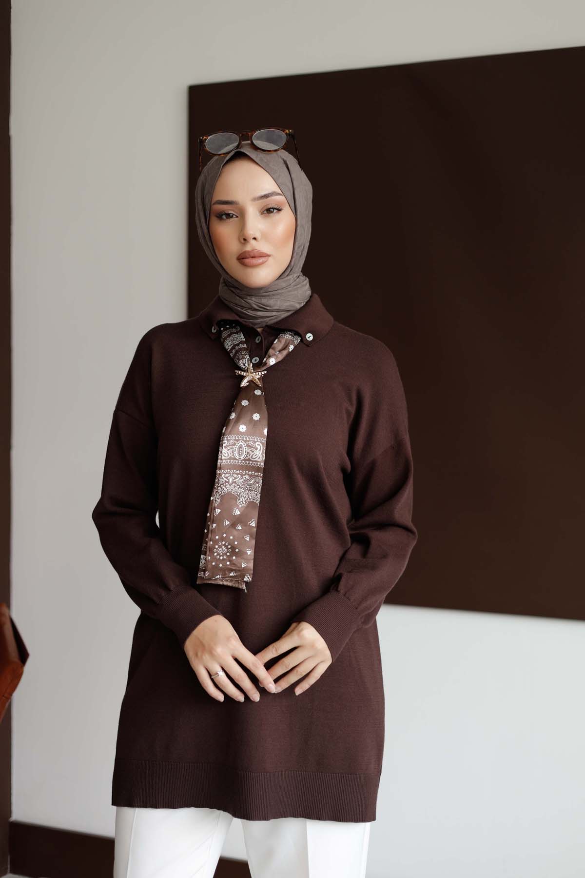 Korsman Flarlı Tunik