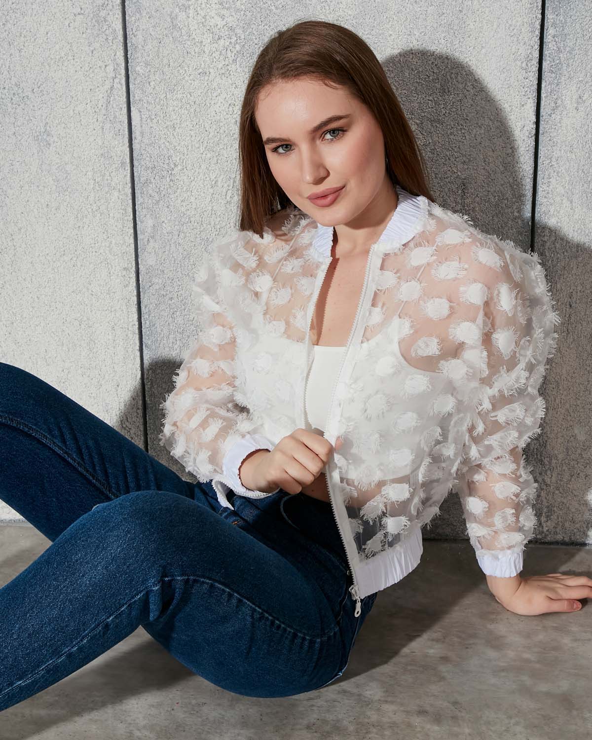 Kesmeli Organze Gömlek