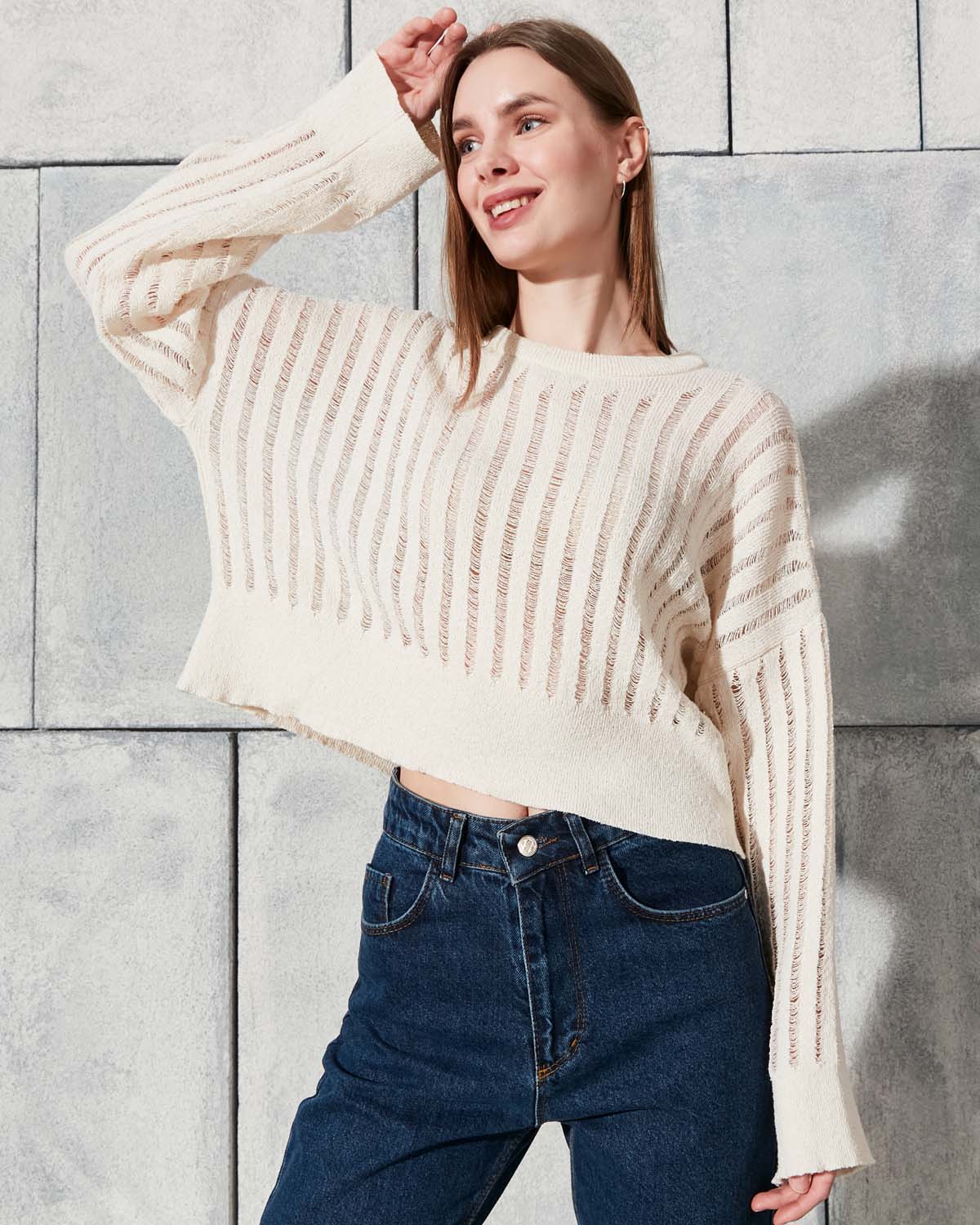 Atlamalı Salaş Kısa Kazak