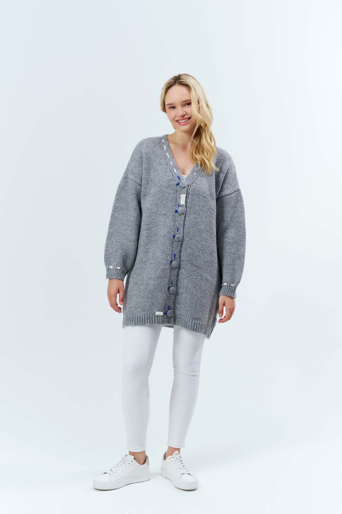 Şardonlu ELişili Hırka