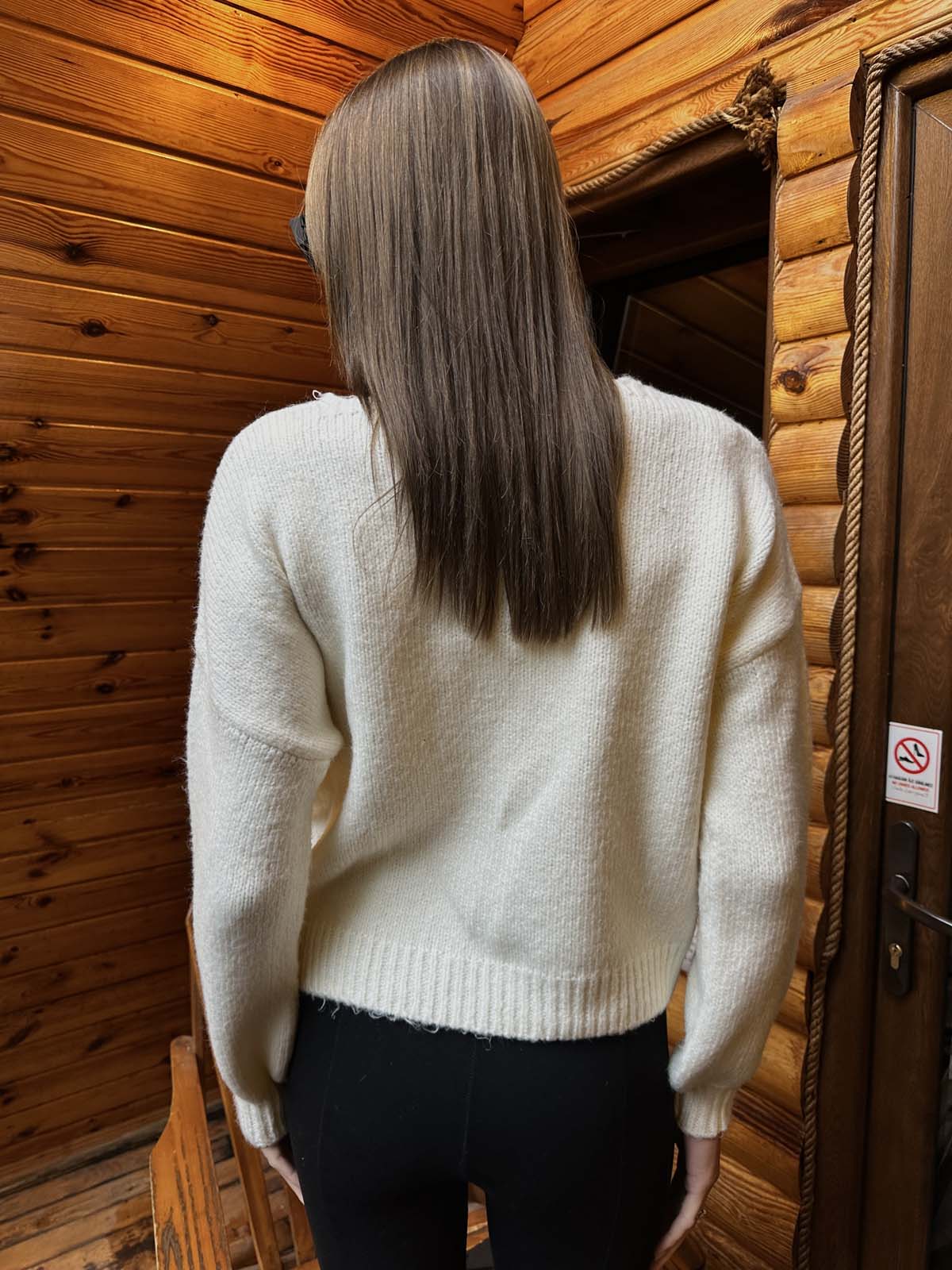 Şardon Fiyonklu Kısa Kazak