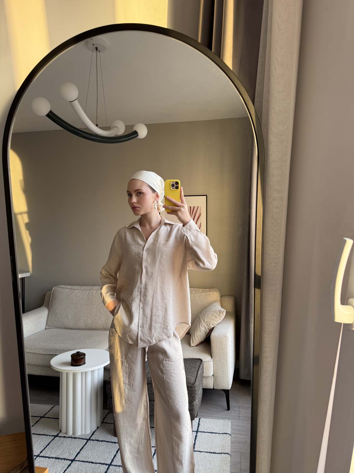 V Yaka  Modal  Gömlek