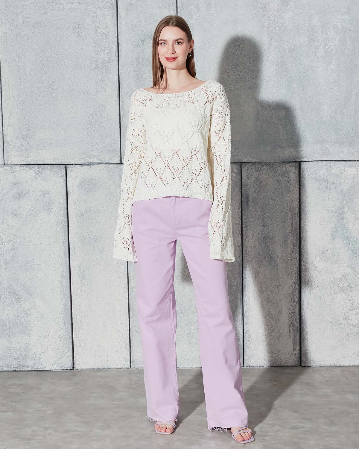 Ajurlu Kayık Yaka Kazak