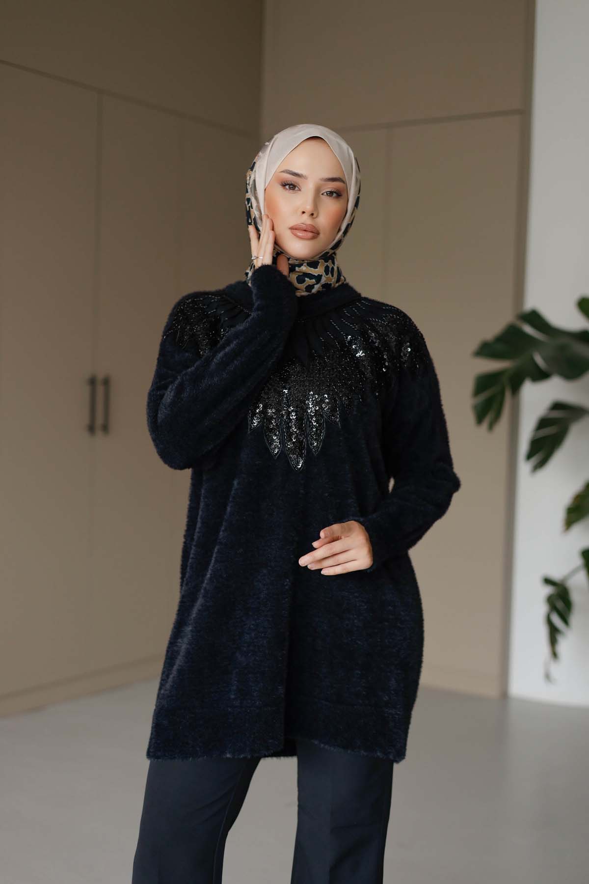 Angora Oversize Tunik