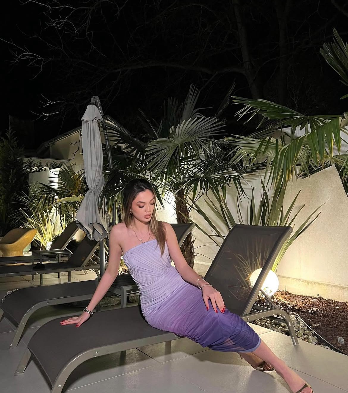 Lilac Mirage Dress