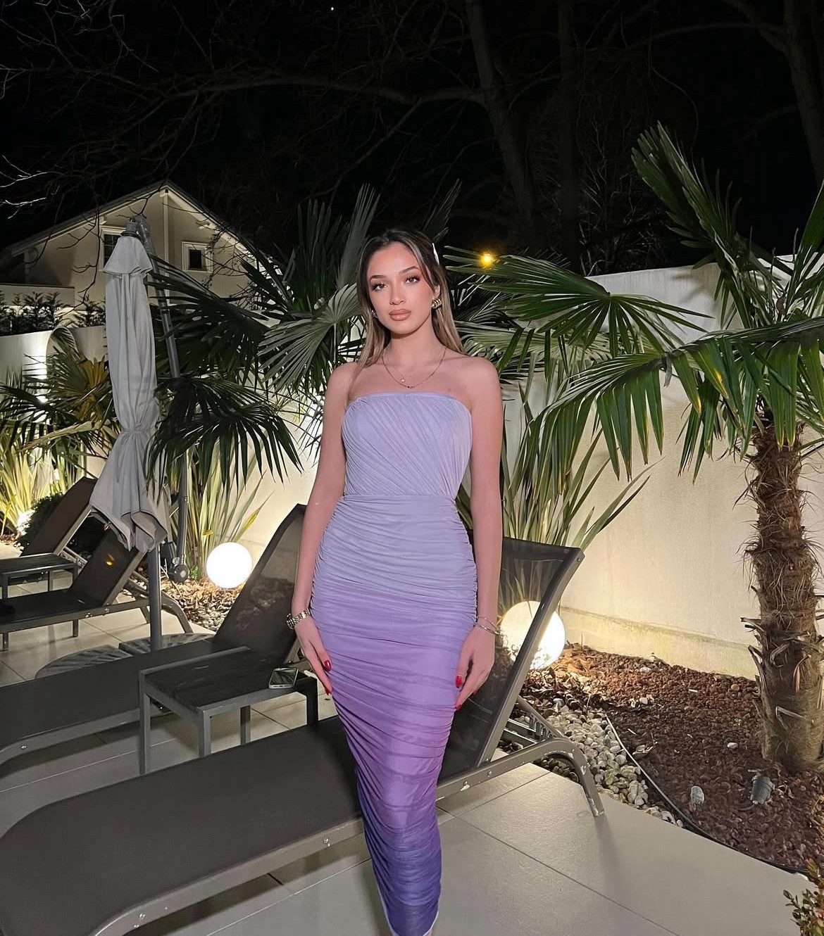 Lilac Mirage Dress