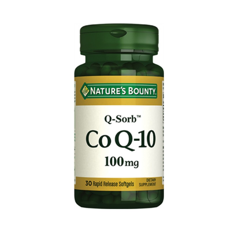 Natures Bounty Coenzyme Q-10 100 mg Takviye Edici Gıda 30 Jelatin Kapsül