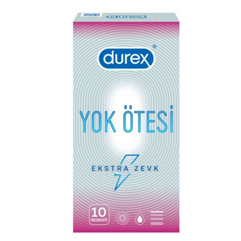 Durex Yok Ötesi Ekstra Zevk Prezervatif 10 Adet