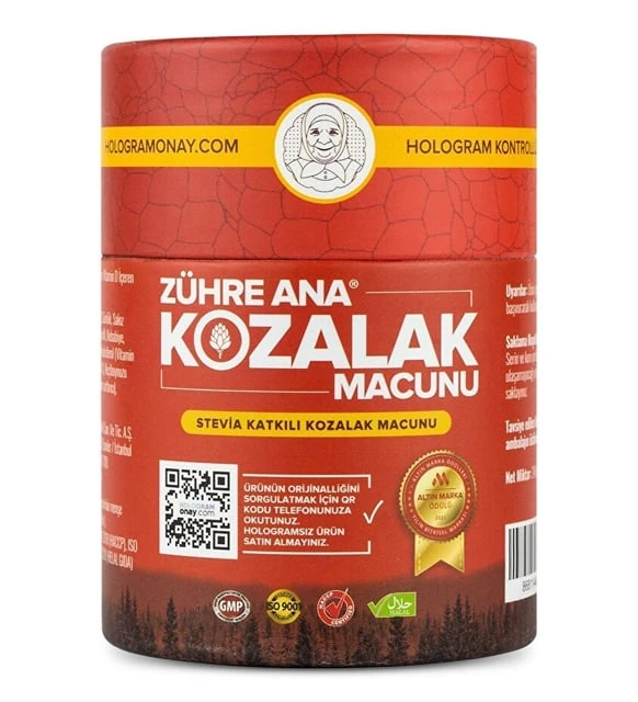 Zühre Ana Stevia Katkılı Kozalak Macunu 240 Ml