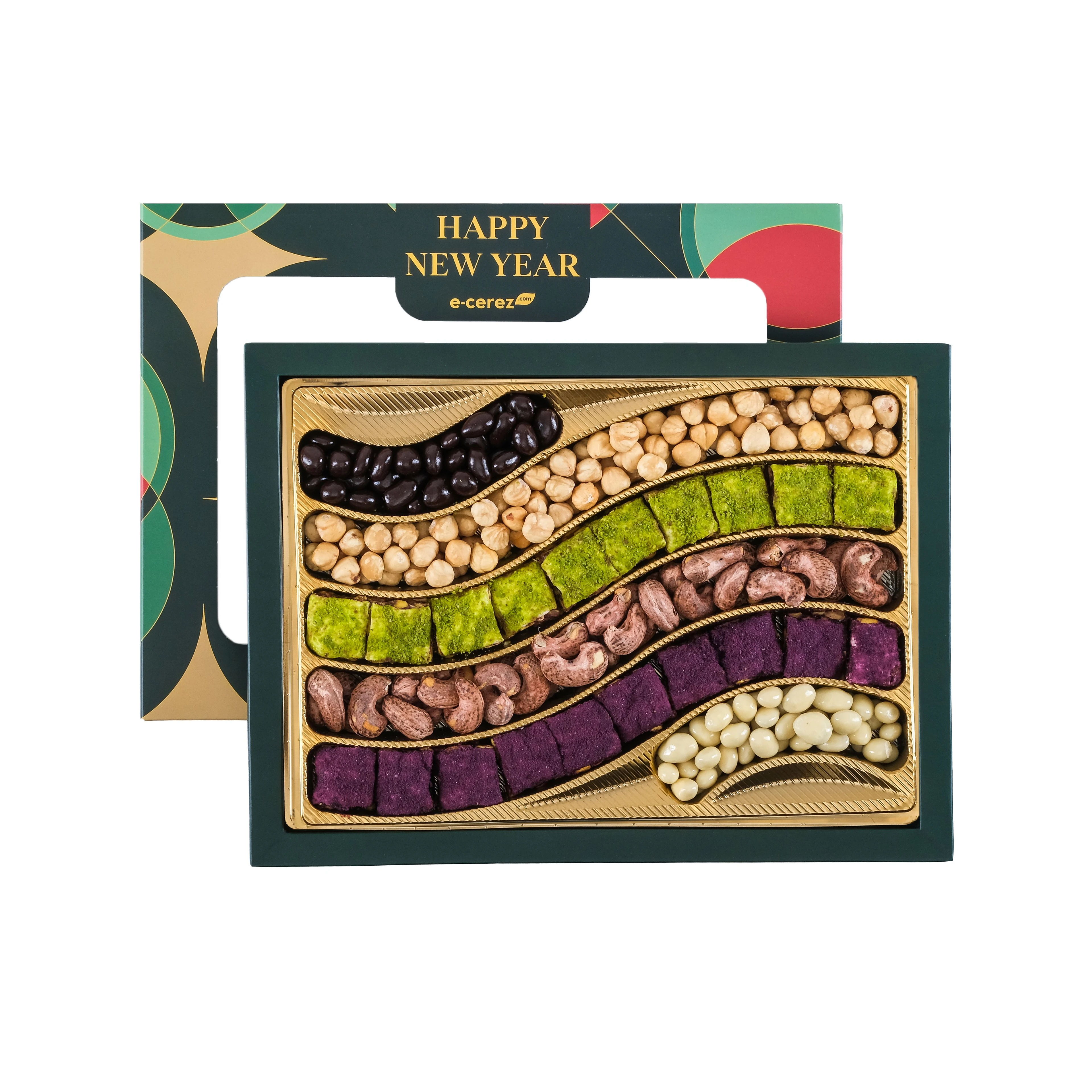 Gurme Baklava Lokum Kutusu - Yılbaşı