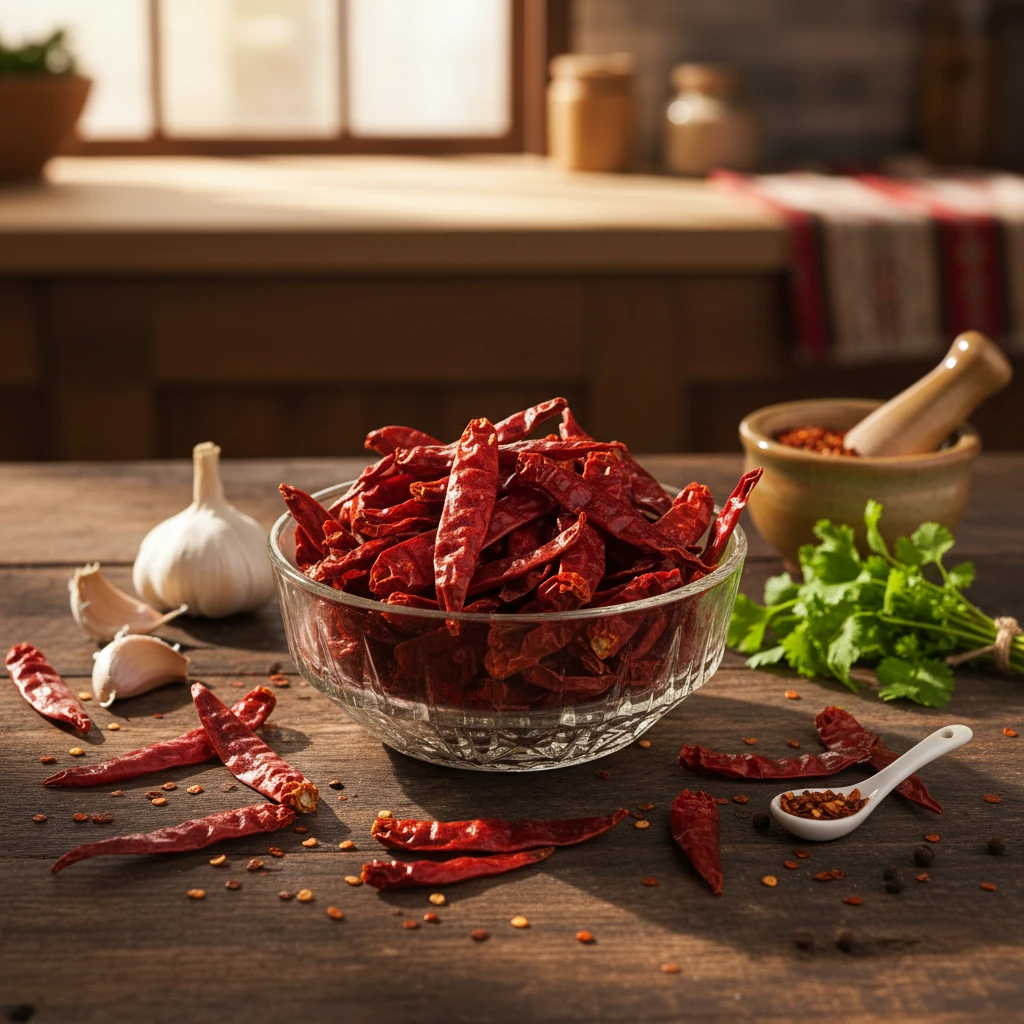 Acılı Arnavut Biberi Kurusu