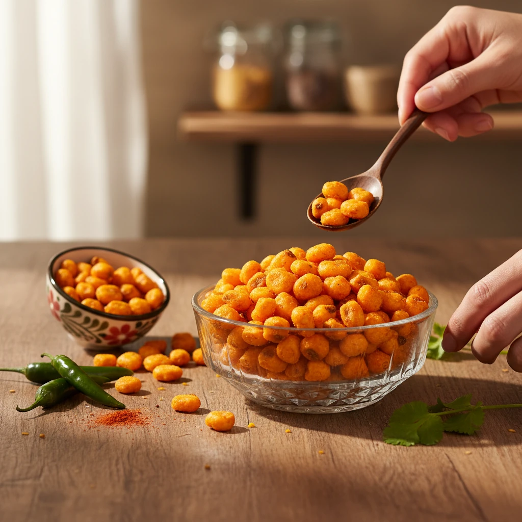 Acılı Soslu Mısır