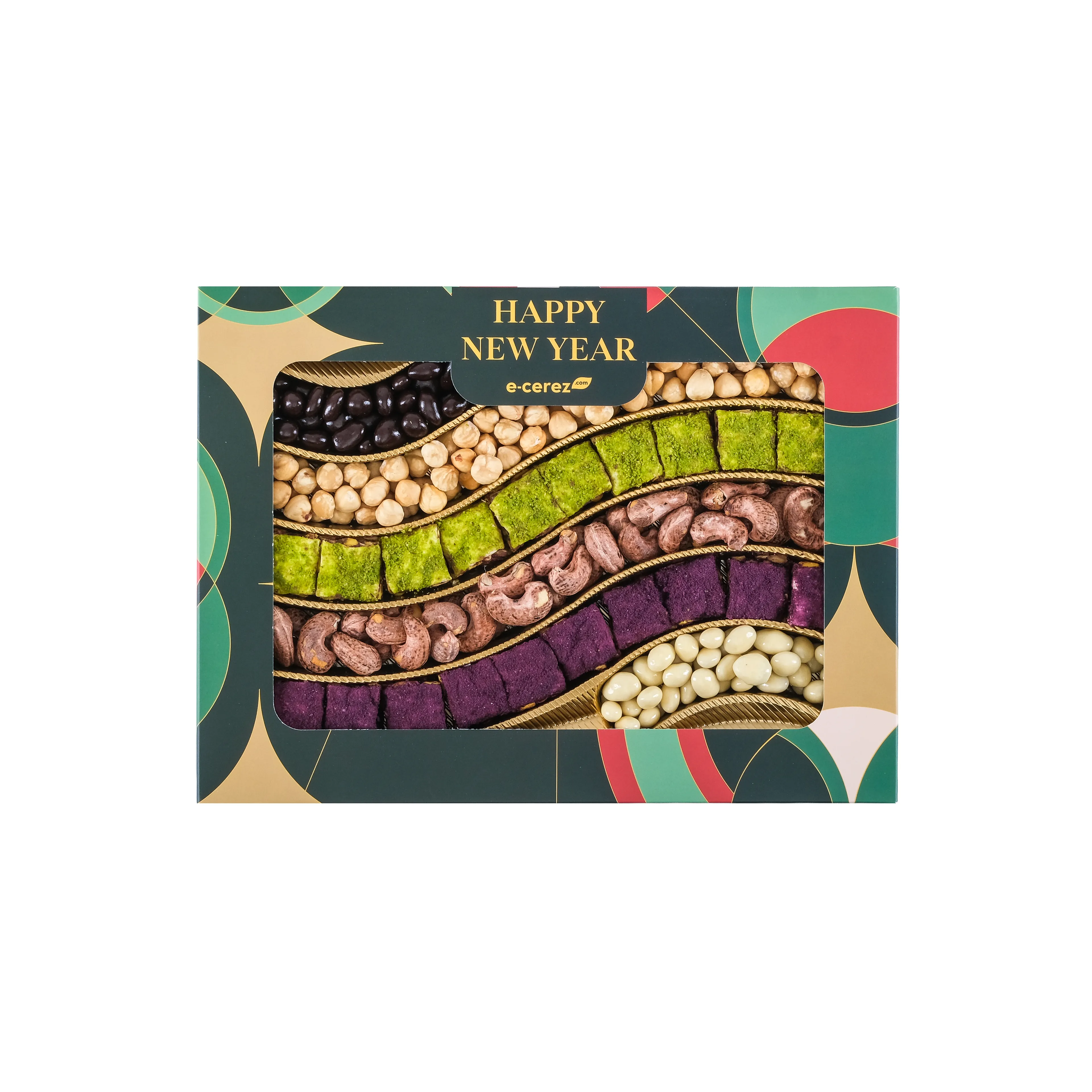 Gurme Baklava Lokum Kutusu - Yılbaşı