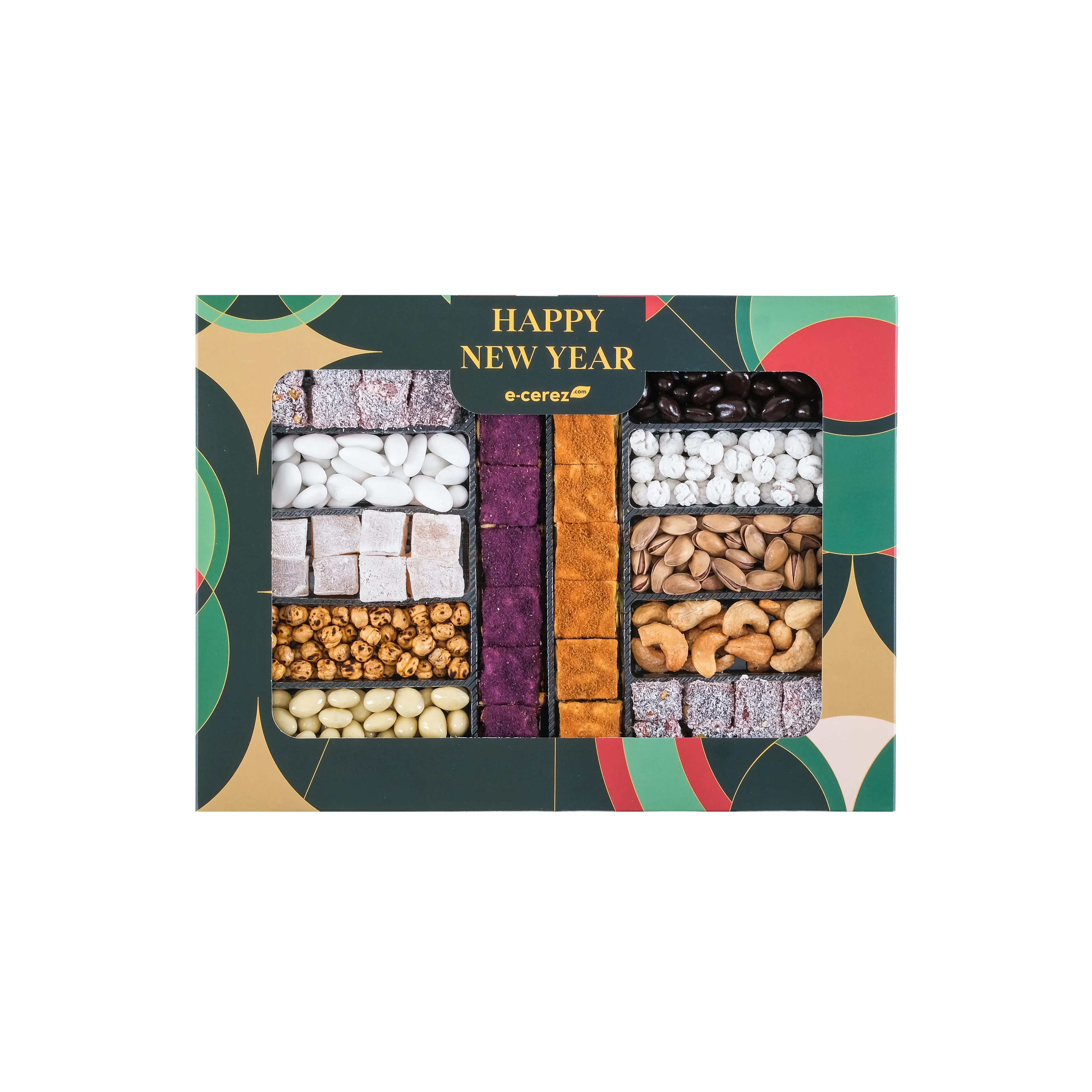 Deluxe Karışık Lokum Kutusu - Yılbaşı