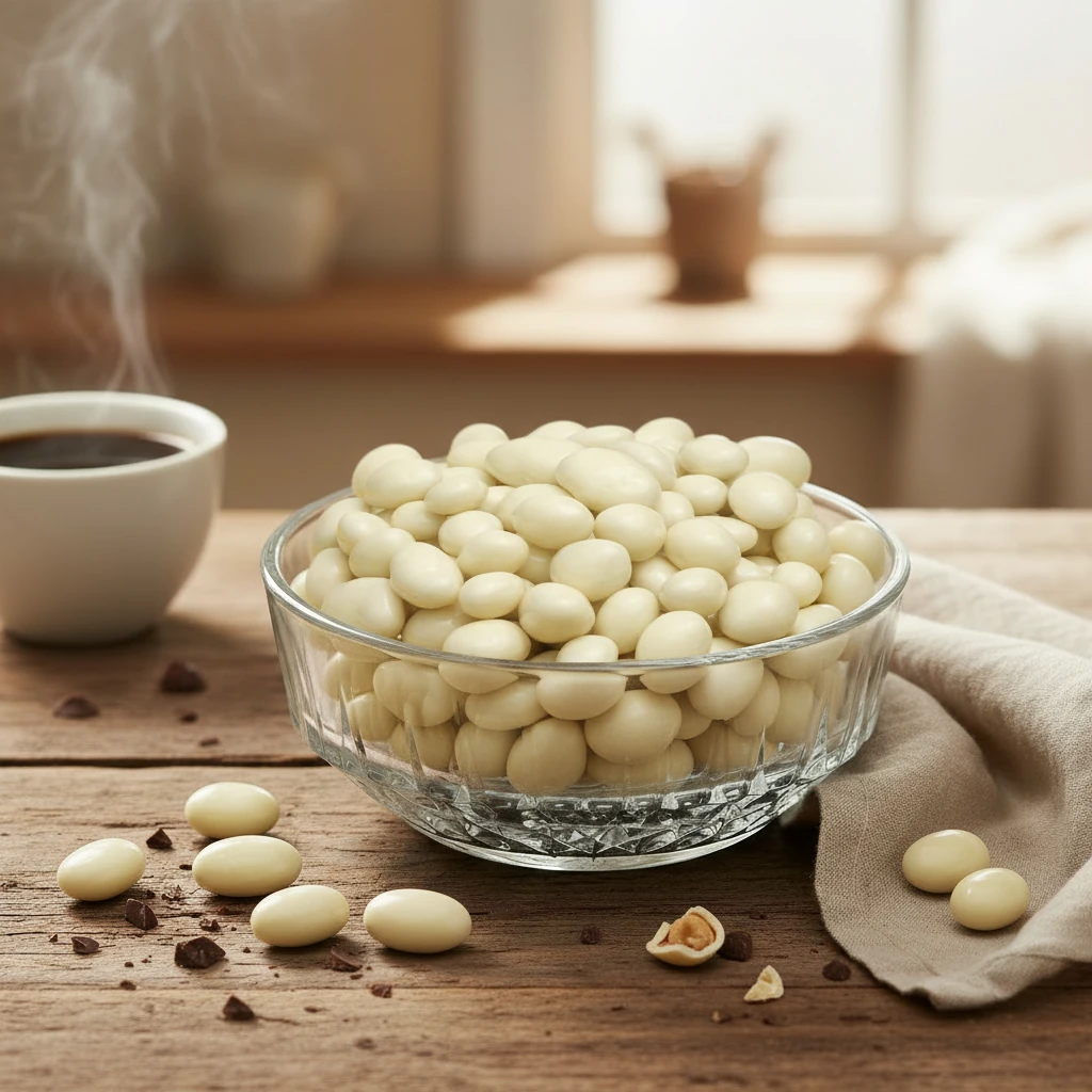 Beyaz Çikolatalı Üzüm Draje