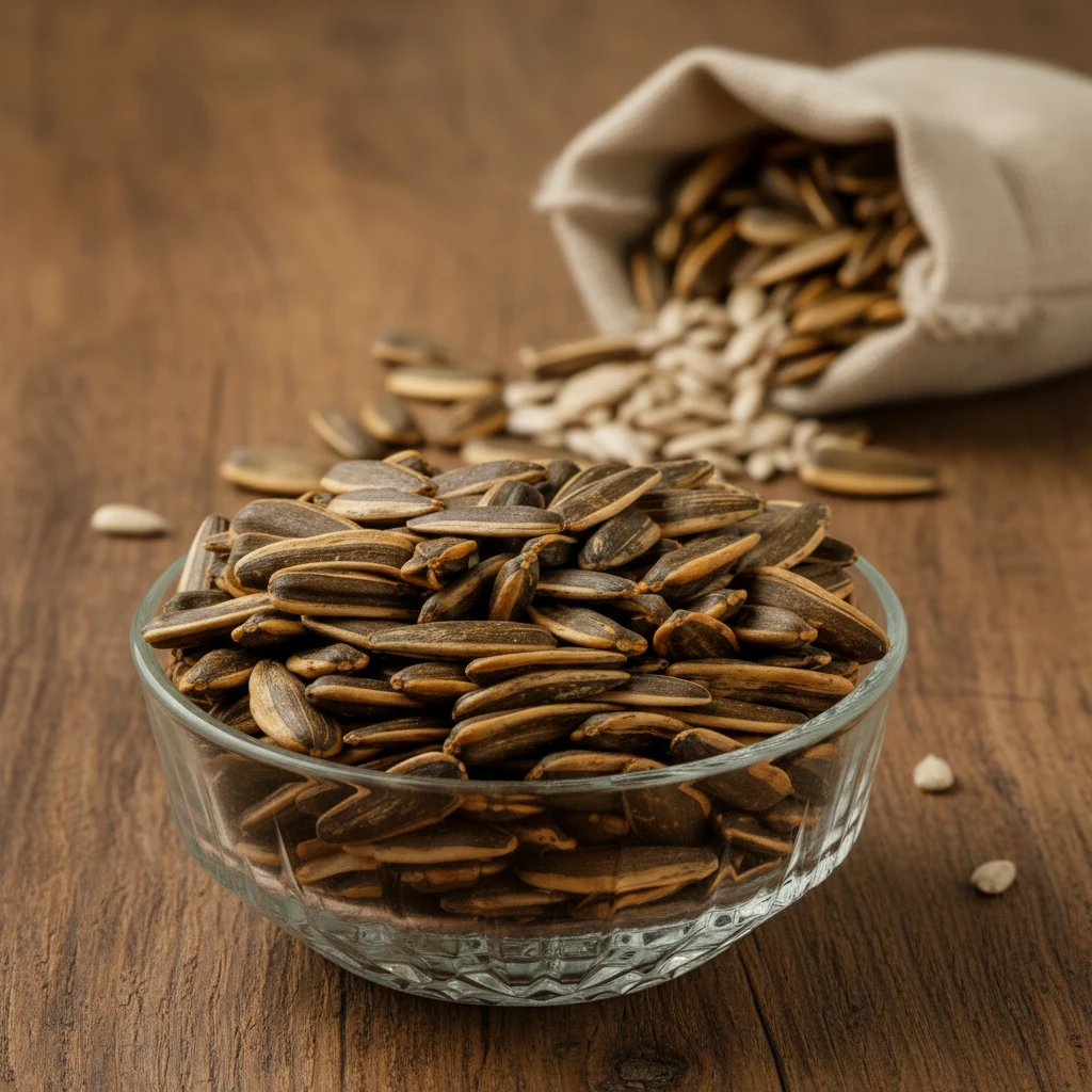 Siyah Ay Çekirdeği Tuzsuz Kavrulmuş