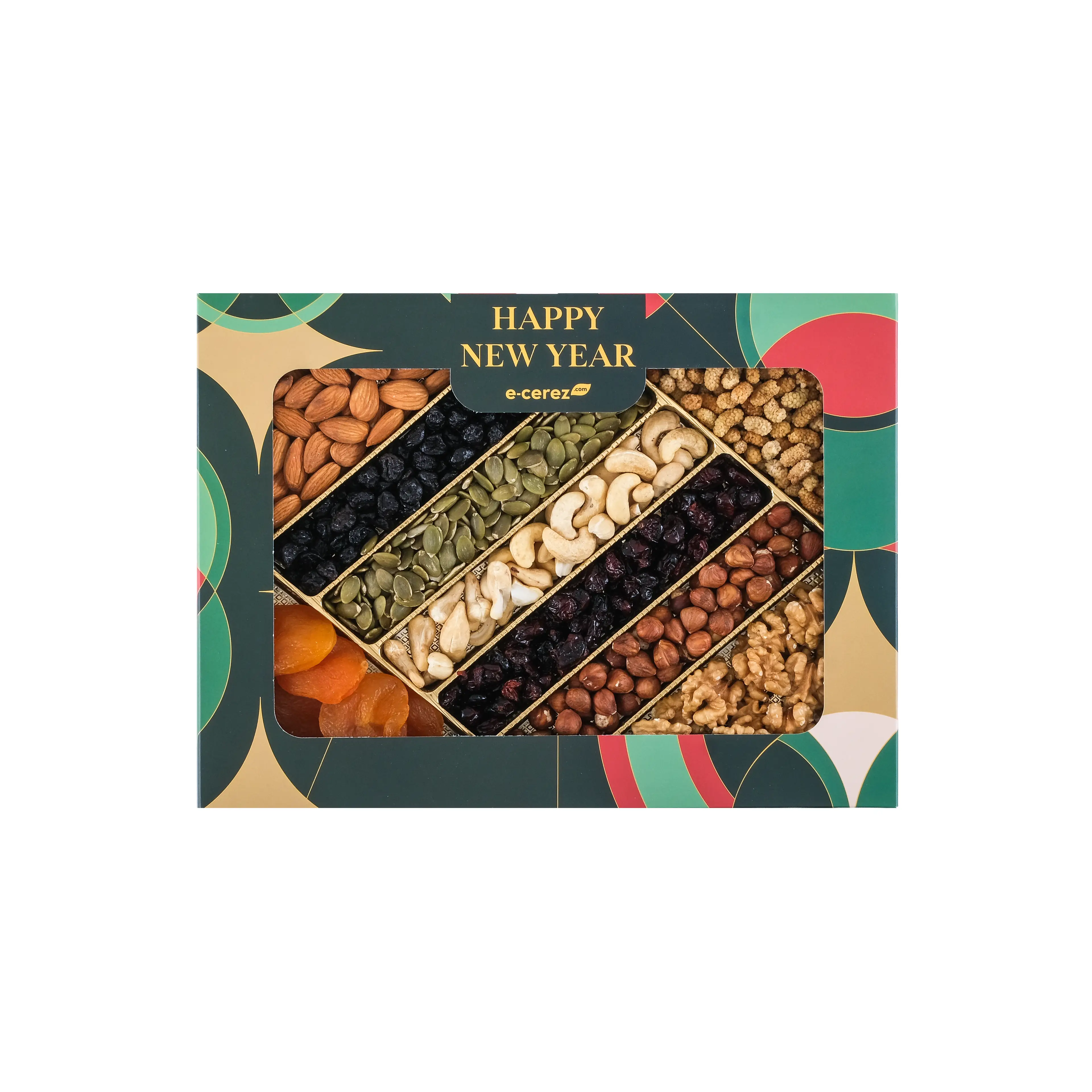 Doğal Enerji Karışık Kuruyemiş Kutusu - Yılbaşı