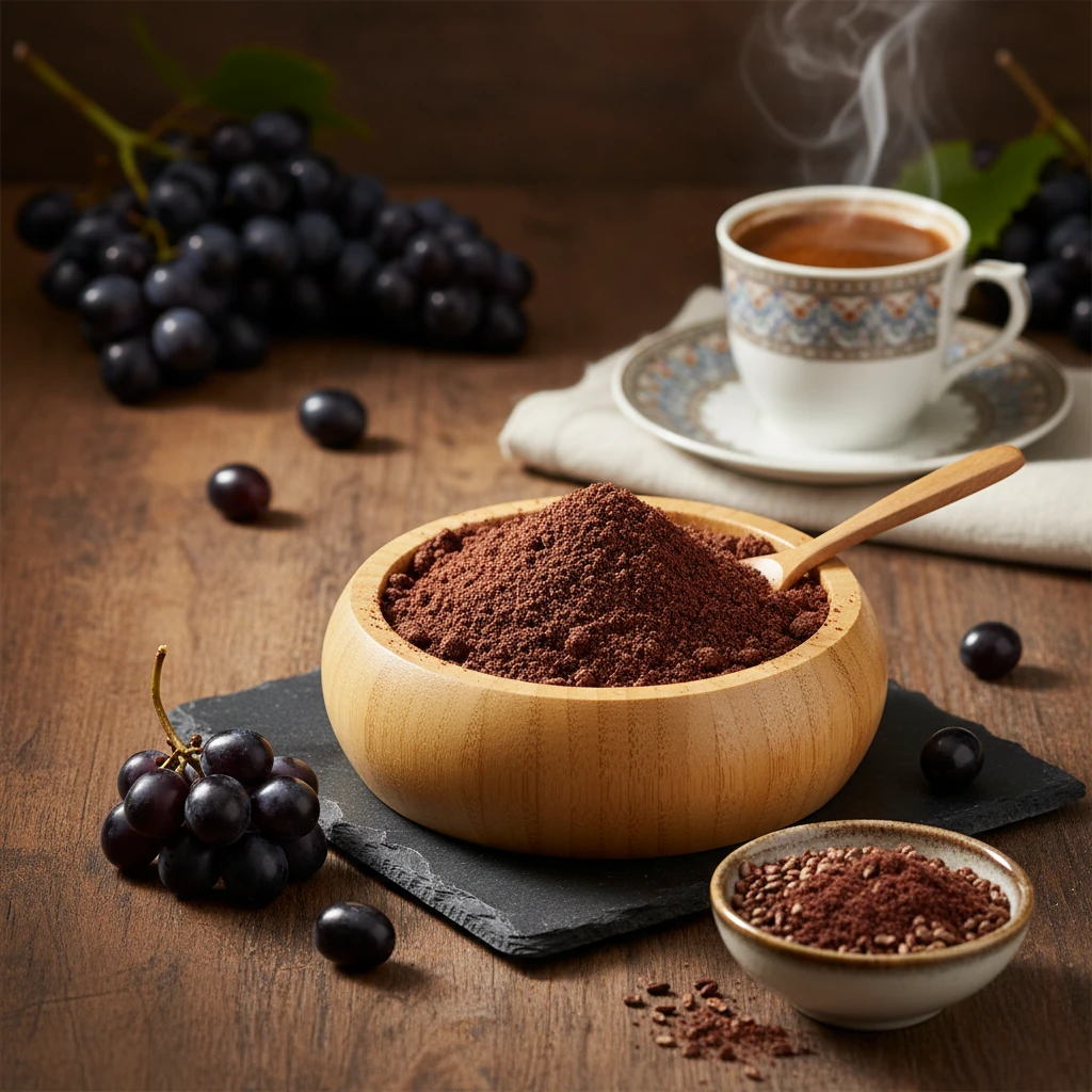 Siyah Üzüm Çekirdeği Tozu
