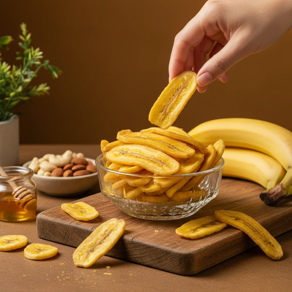 Muz Kurusu Doğal Kurutma 250 Gr