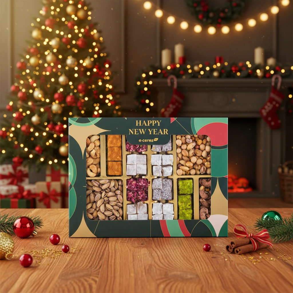 Spesiyal Lokum Kutusu - Yılbaşı