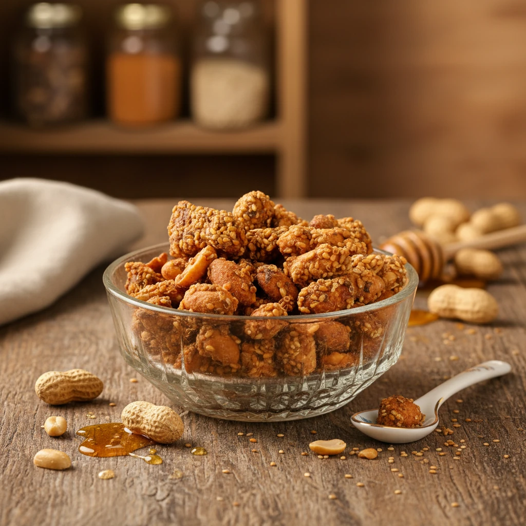 Ballı Susamlı Fıstık