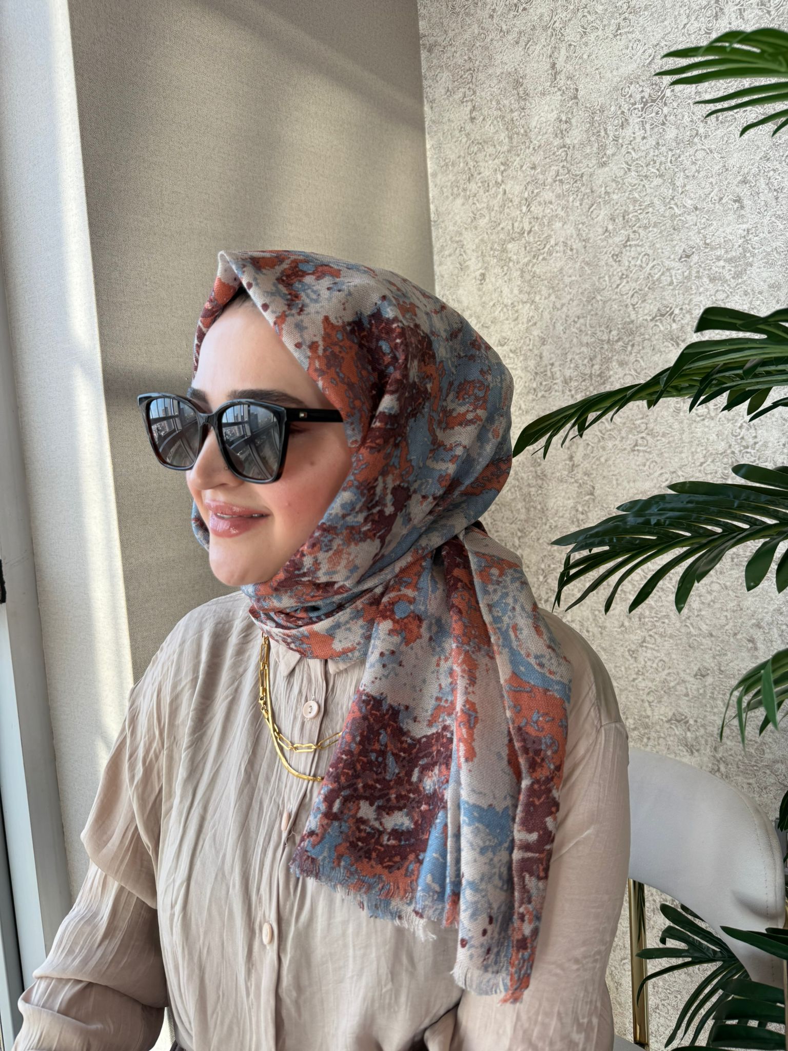 A+ KALİTE YÜN İPEK ŞAL
