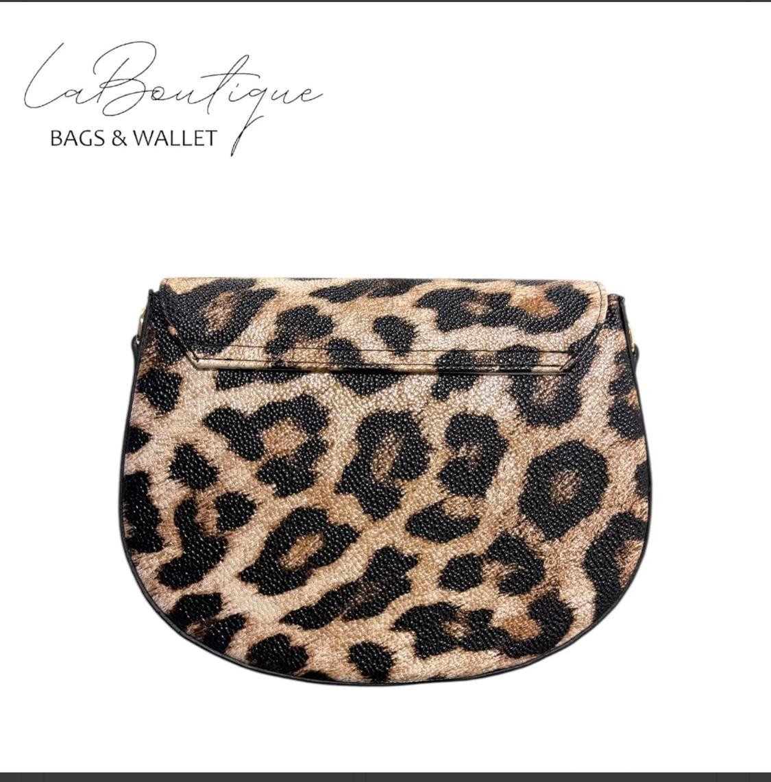 LA BOUTİQUE LEOPAR DESEN ÇANTA