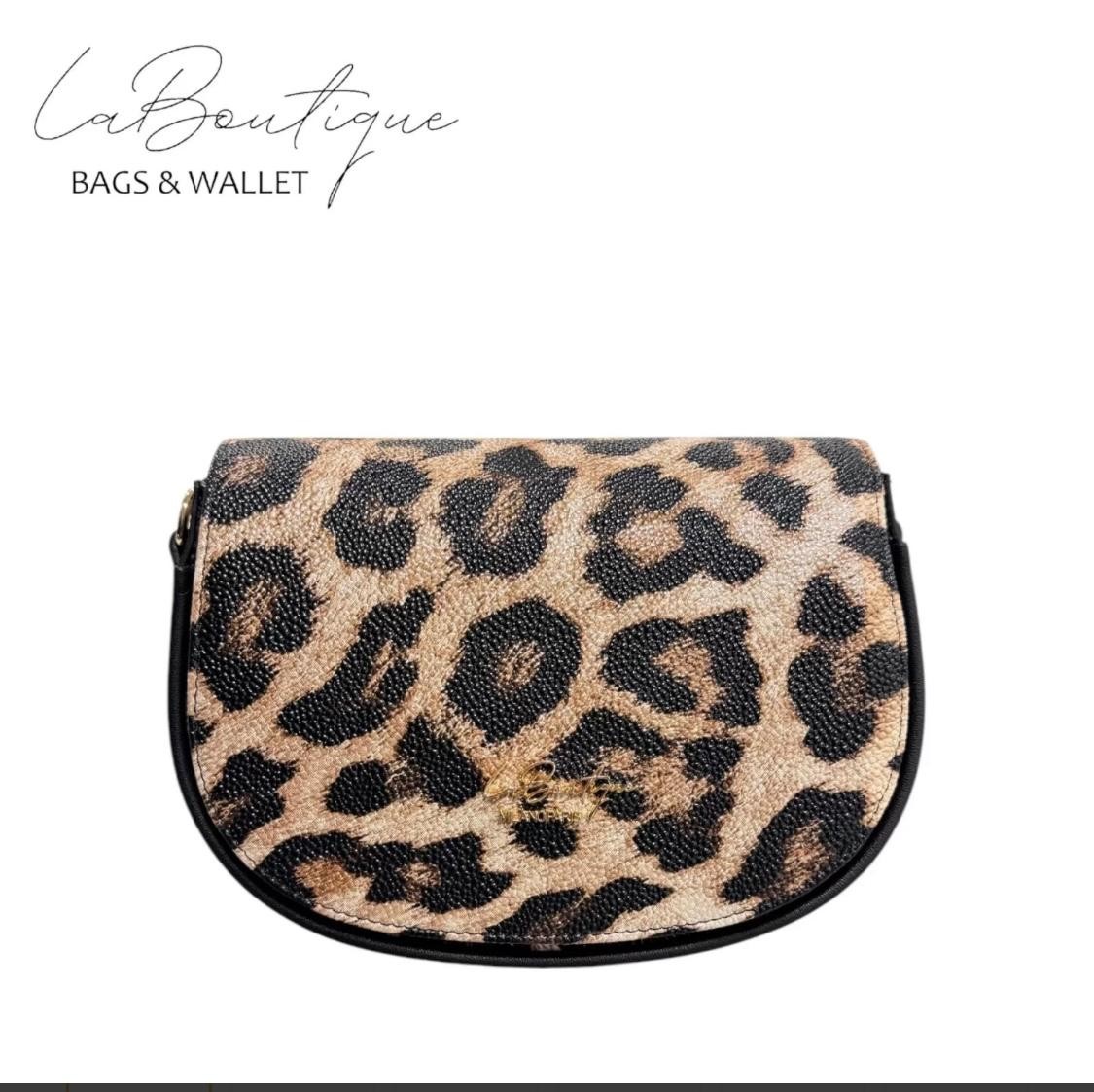 LA BOUTİQUE LEOPAR DESEN ÇANTA