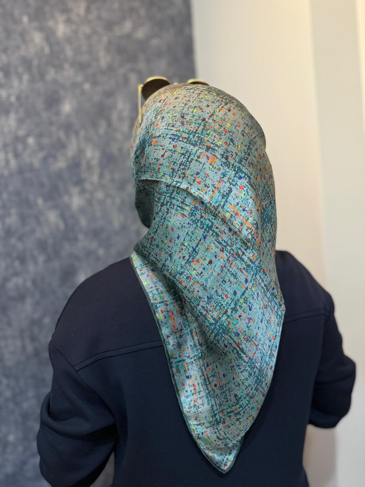 AKER %100 SURA İPEK EŞARP 