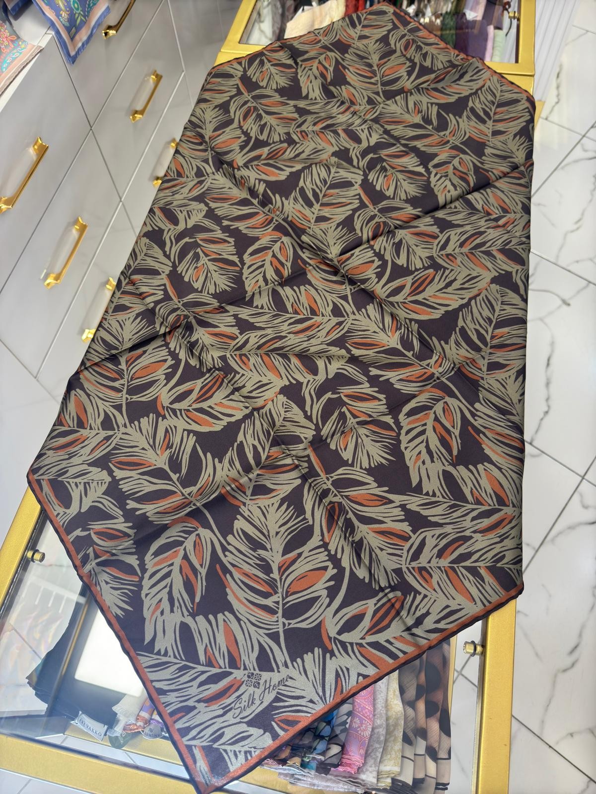 SİLK HOME TWİL İPEK EŞARP