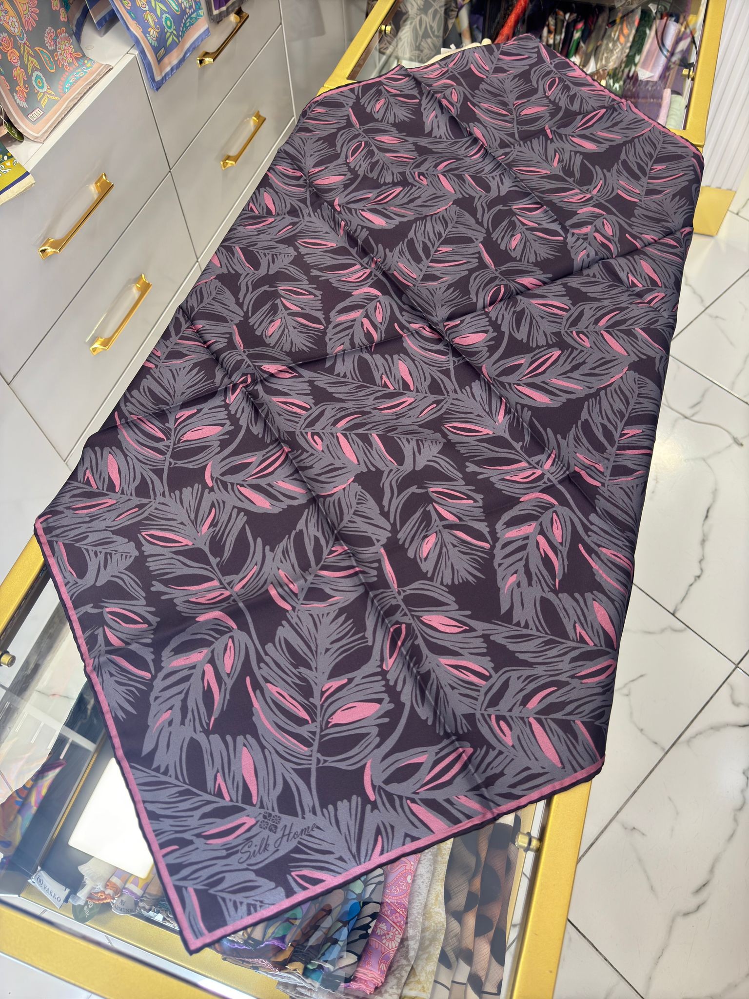 SİLK HOME TWİL İPEK EŞARP