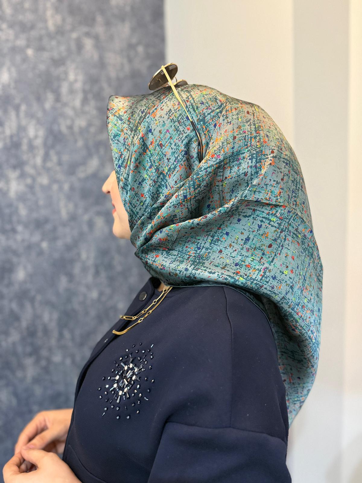 AKER %100 SURA İPEK EŞARP 