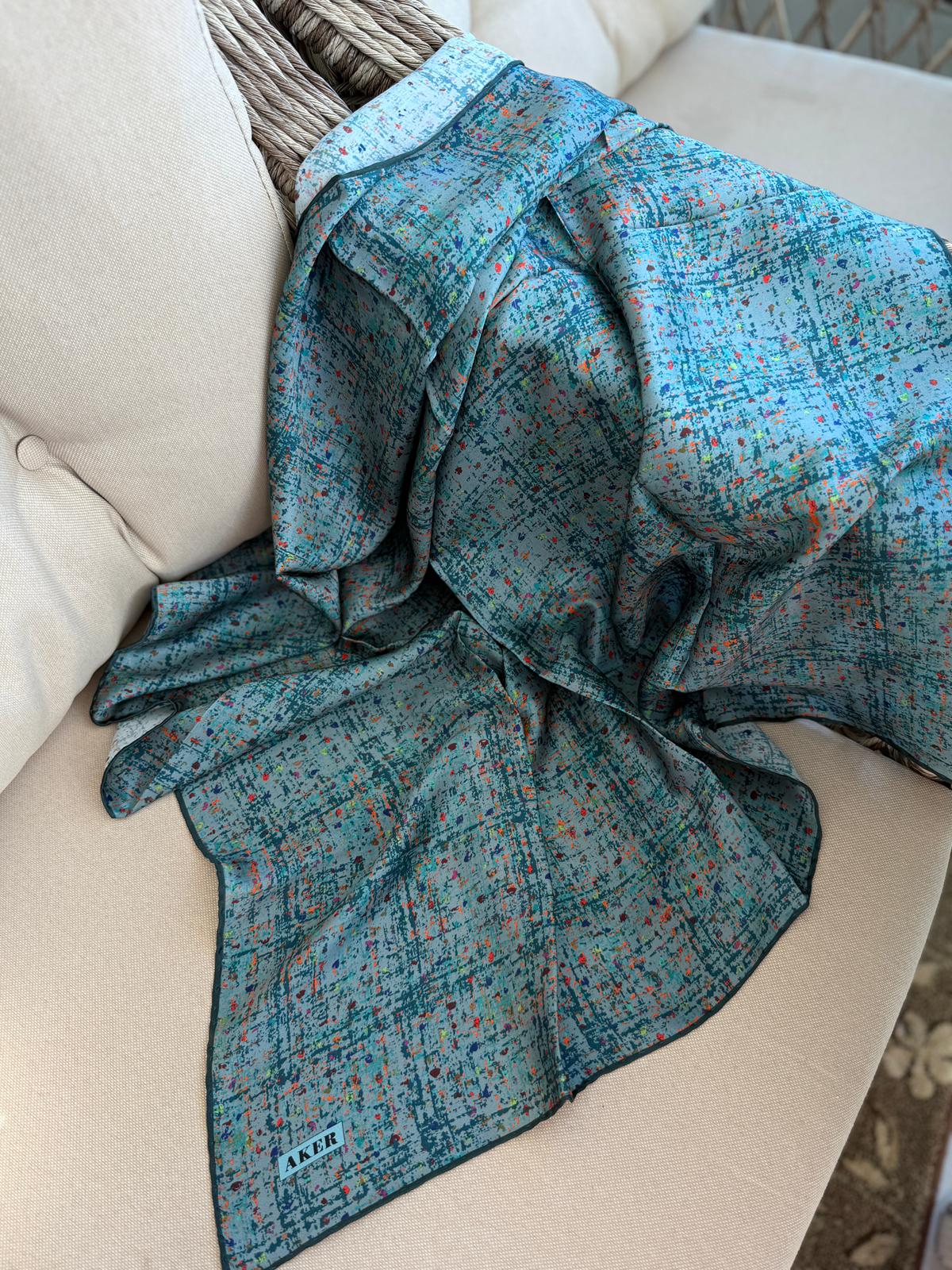 AKER %100 SURA İPEK EŞARP 