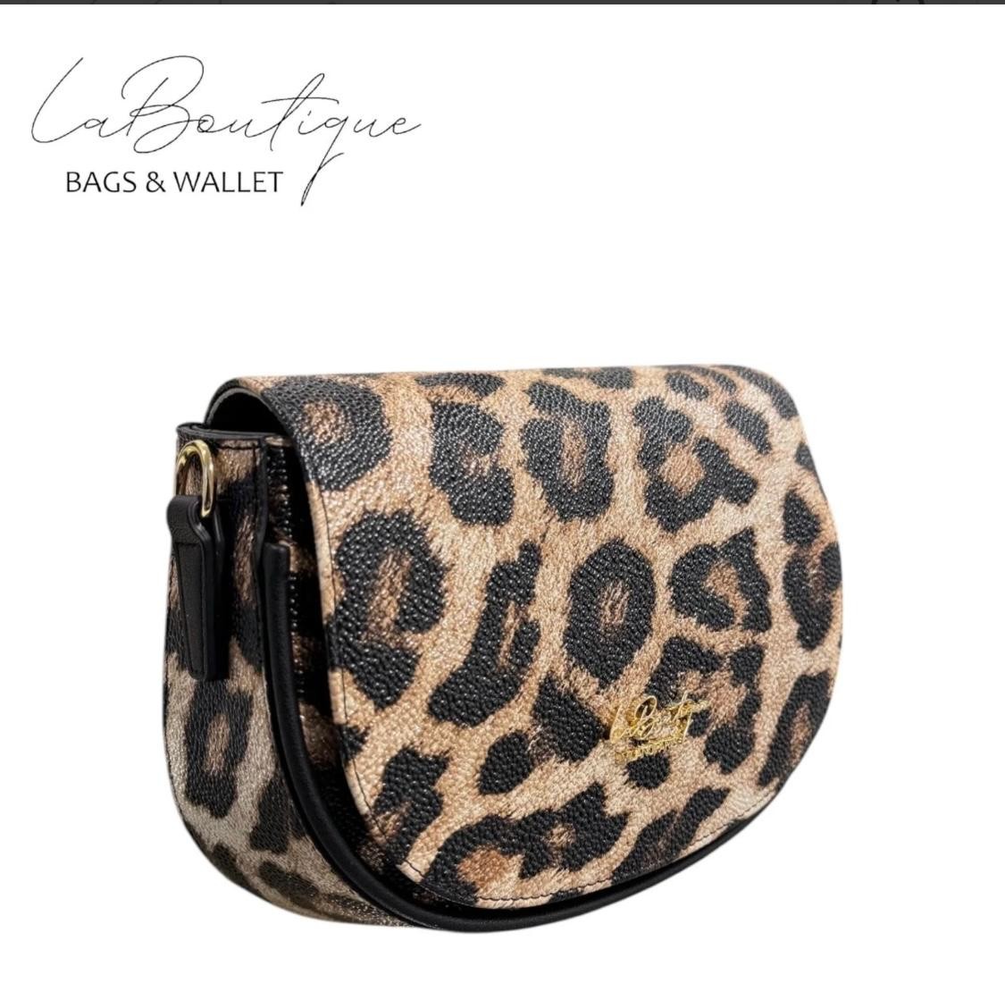 LA BOUTİQUE LEOPAR DESEN ÇANTA