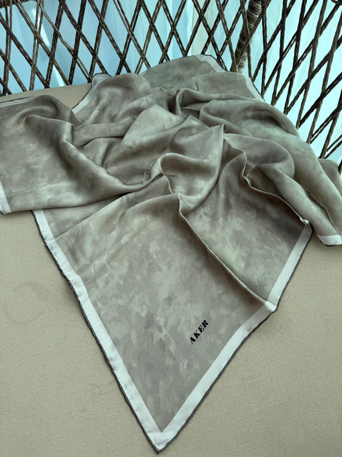 AKER %100 SURA İPEK EŞARP