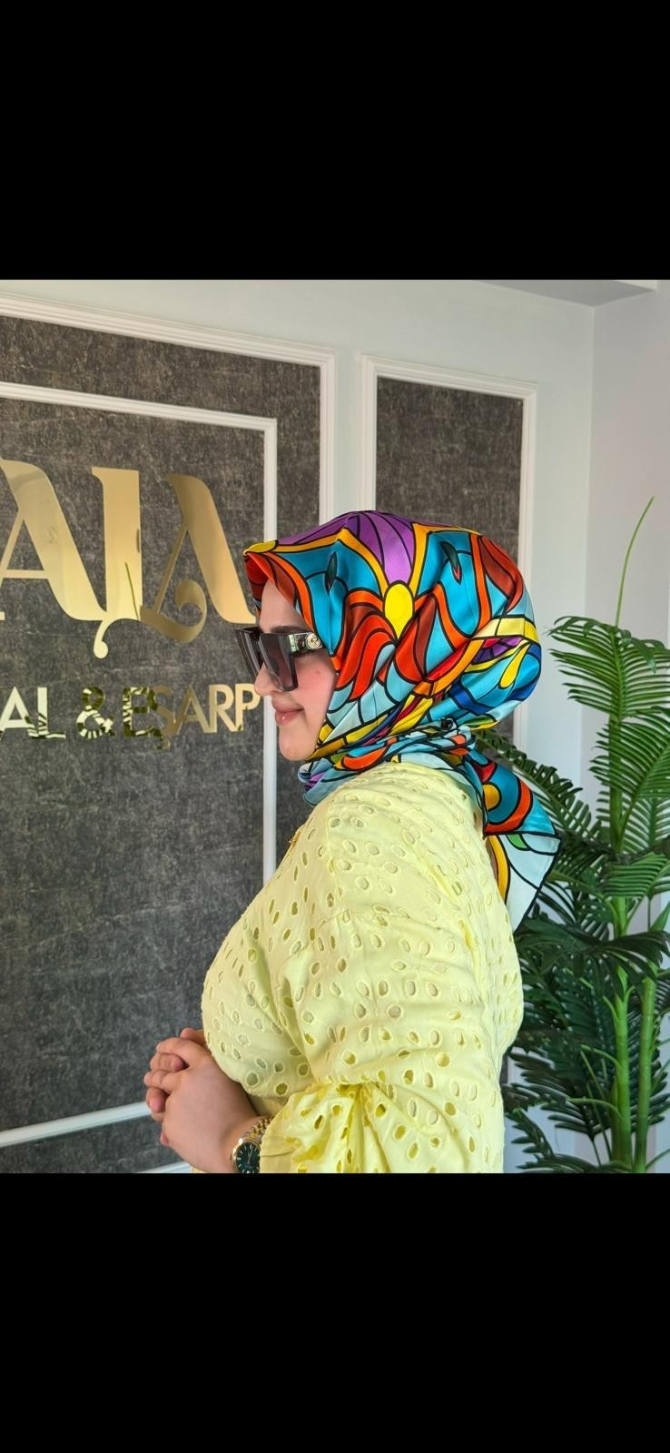 LA BOUTİQUE SURA İPEK EŞARP