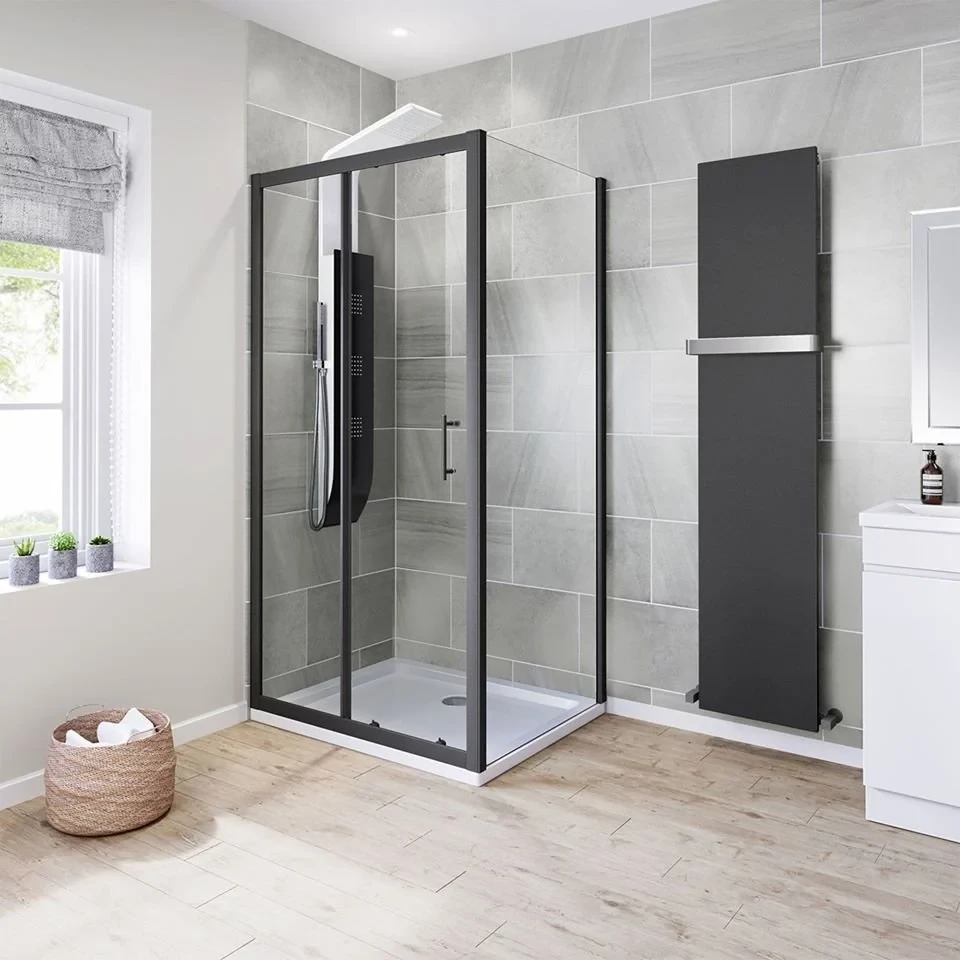 Siyah Dikdörtgen Duşakabin